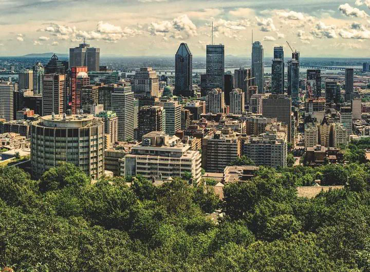 Montreal skyline photo by Matthias Mullie - Unsplash