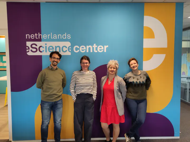 Dutch ADORE.software gathering at the Netherlands eScience Center.
